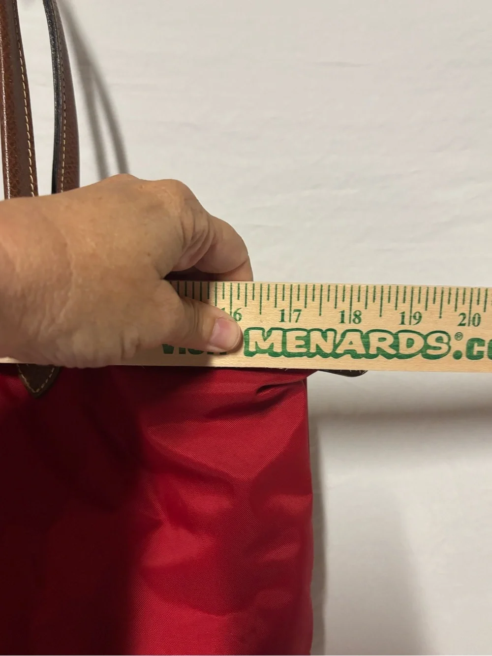 Longchamp LePliage Large Red Tote